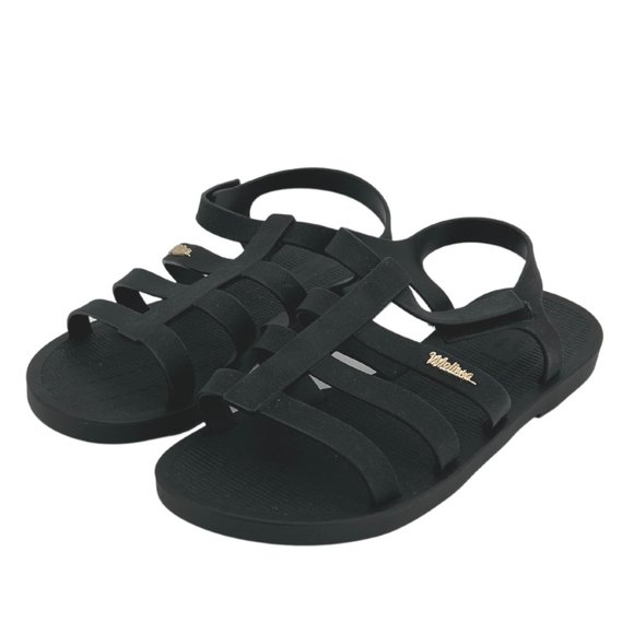Melissa Sun | Women's Rodeo Sandals | Black | Size 7 - Picture 1 of 6